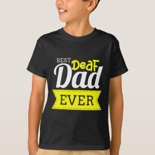 Gehoor - Doof - Niet in staat om te horen - Doof b T-shirt
