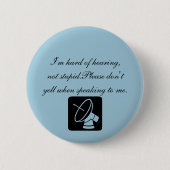 gehoorapparaat ronde button 5,7 cm (Voorkant)