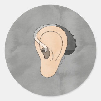 Gehoorapparaat Sticker