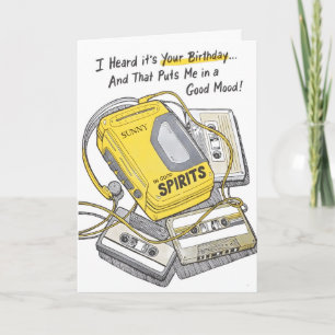 Gehoord Het Is Je Verjaardag Letterpress Kaart