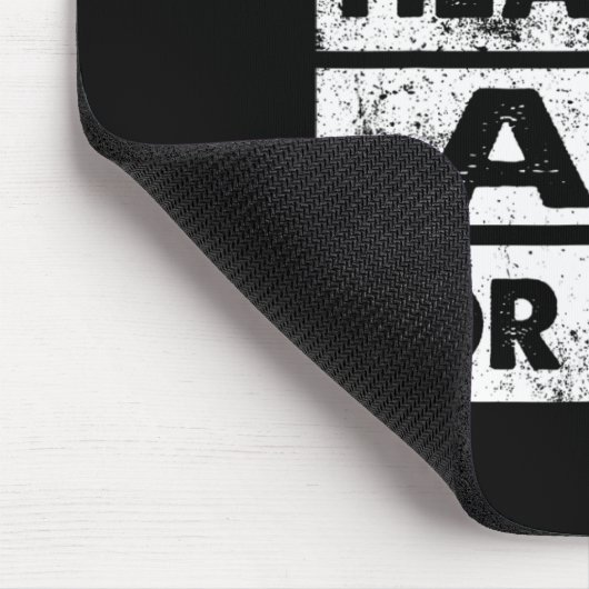  gehoorgestoord doofbewustzijn ASL Sign L Muismat (Hoek)