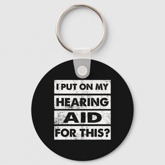  gehoorgestoord doofbewustzijn ASL Sign L Sleutelhanger (Voorkant)