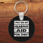  gehoorgestoord doofbewustzijn ASL Sign L Sleutelhanger (Voorkant)