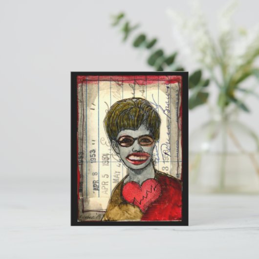 Gehoorlijk Briefkaart (Staand voorkant)