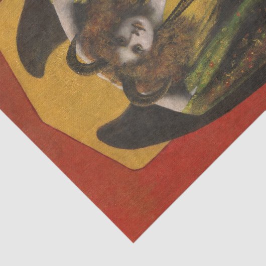 gehoornd engelenweefsel tissuepapier (Detail)