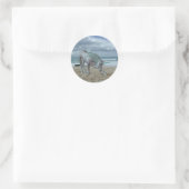 Gehoornde eenhoorn Stickers (Tas)