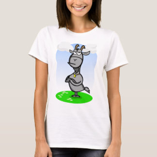 Gehoornde oude geit t-shirt