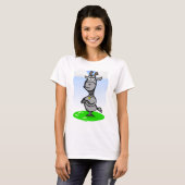 Gehoornde oude geit t-shirt (Voorkant volledig)