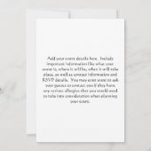  gehoornde uil kaart (Achterkant)