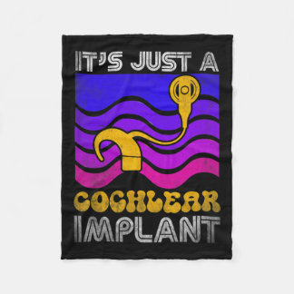 Gehoorplezier ASL Verslechterd Cochleair Implantaa Fleece Deken