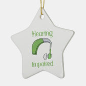 Gehoorstoornis Keramisch Ornament (Links)