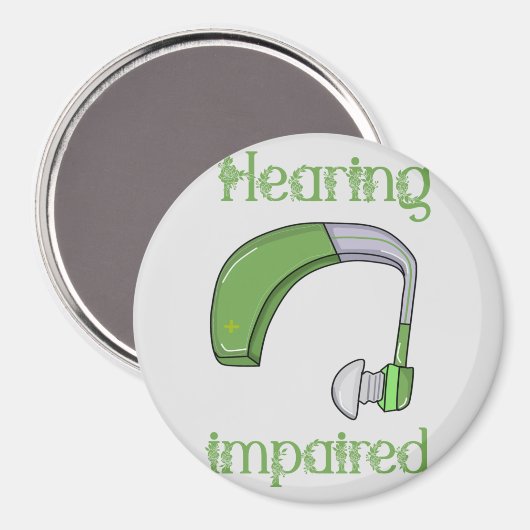 Gehoorstoornis Magneet (Voorkant / Achterkant)