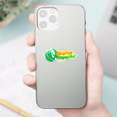 Gehoorstoornis Symbool - Elegant oorontwerp Sticker (Telefoon)