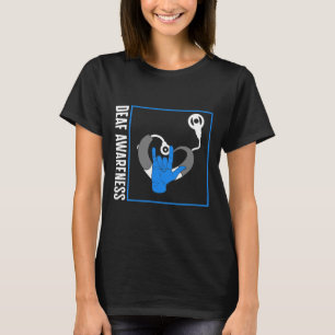 Gehoorverlies Bewustmaking Doaf Cochlear Implant A T-shirt