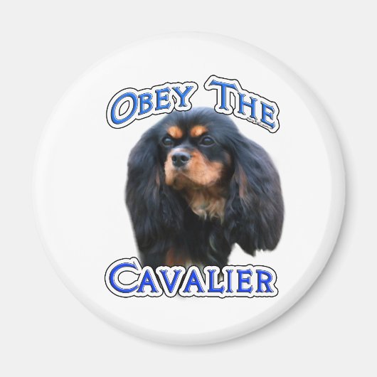 Gehoorzaam de Cavalier - Magneet (Voorkant)