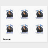 Gehoorzaam de Cavalier - Sticker (Vel)