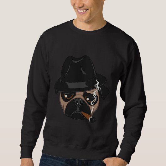 Gehoorzaam de pug Pug hond mafia Classic T-Shirt 5 (Voorkant)