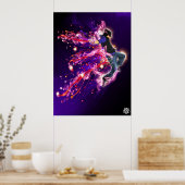 Gehoorzaam door Jonathan Hasson Poster (Keuken)