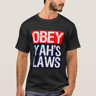 Gehoorzaam Yah's wetten Hebreeuwse Israëlieten T-shirt