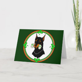 Gehoorzaamheid Doberman Pinscher St Patricks Kaart