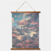 Gehoorzame tinten hangend wandkleed (Voorkant)