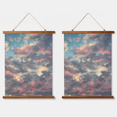 Gehoorzame tinten hangend wandkleed (Dubbel)