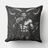 Gehorende Winter Satyr — door BurnsInHell Kussen (Voorkant)