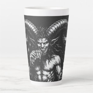 Gehorende Winter Satyr — door BurnsInHell Latte Mok