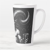Gehorende Winter Satyr — door BurnsInHell Latte Mok (Rechts)