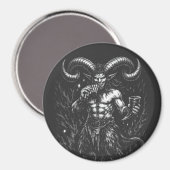 Gehorende Winter Satyr — door BurnsInHell Magneet (Voorkant / Achterkant)