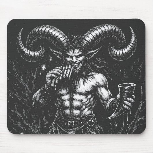 Gehorende Winter Satyr — door BurnsInHell Muismat (Voorkant)