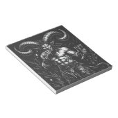 Gehorende Winter Satyr — door BurnsInHell Notitieblok (Schuin)
