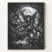 Gehorende Winter Satyr — door BurnsInHell Notitieboek (Achterkant)
