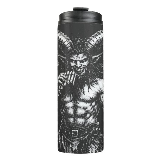 Gehorende Winter Satyr — door BurnsInHell Thermosbeker (Voorkant)