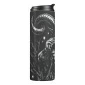Gehorende Winter Satyr — door BurnsInHell Thermosbeker (Gedraaid links)