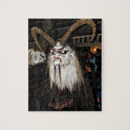 Gehornd Japans Duivelsmasker Legpuzzel