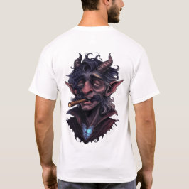 Gehornd Mystiek Geestwezen T-shirt