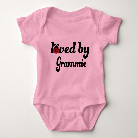 Gehouden door Grammie Gift Romper (Voorkant)