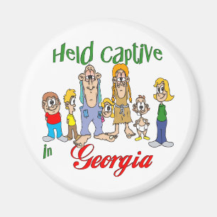 Gehouden Gevangene in Georgië Magneet