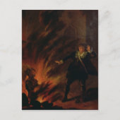 Gehucht en het Spook van zijn Vader Briefkaart (Voorkant)