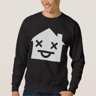 gehuisvest in huis muziek sweatshirt