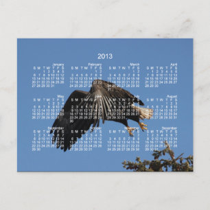 Gehuld door vleugels; Kalender 2013 Feestdagenkaart