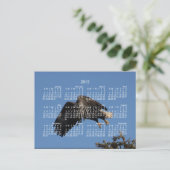 Gehuld door vleugels; Kalender 2013 Feestdagenkaart (Staand voorkant)