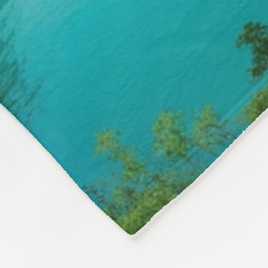 Gehuld in sereniteit – Karst River Valley deken (Hoek)