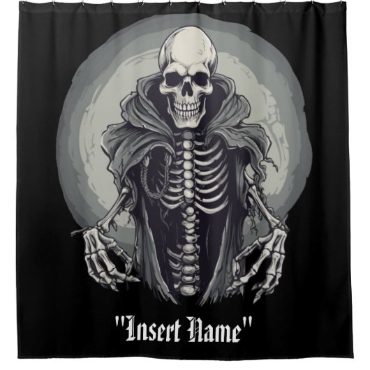 gehuld kadaver douchegordijn (Voorkant)