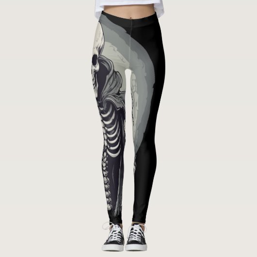 gehuld kadaver leggings (Voorkant)