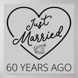 Gehuwd 60 jaar geleden III Poster