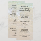 Gehuwd door de Sjabloon van het Zee Tall Wedding P (Voorkant / Achterkant)