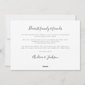 Gehuwd en Bright Mistletoe Photo Holiday Kaart (Achterkant)