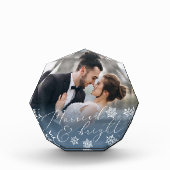 Gehuwd en helder | Kerstbruiloft Fotoblokken (Voorkant)